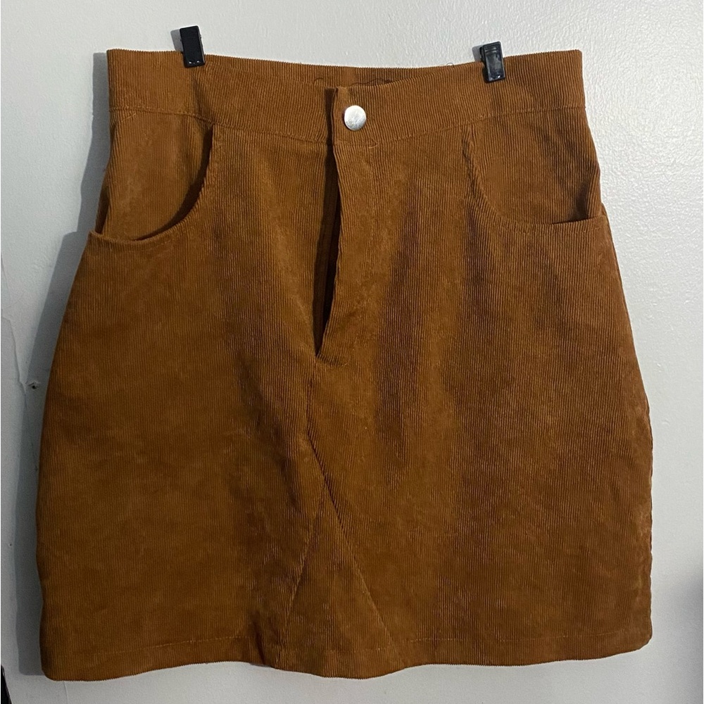 Corduroy skirt